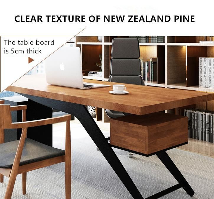 Luxury China Furniture Desk Executive Modern Latest Office Table Designs