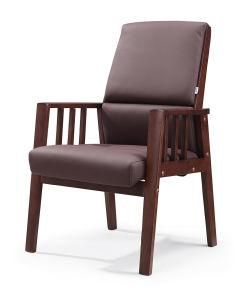 Chinese Furniture Wood Frame Luxury Leather Conference Executive Chair D1802