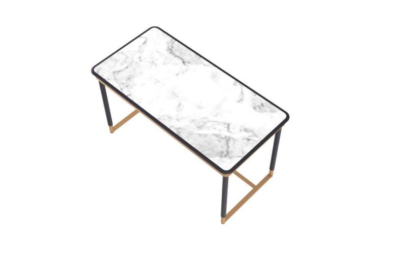 Marble 1000n Load Capcacity Wooden Furniture Lingyus-Series Standing Table with Good Service