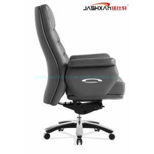 Modern Leather Metal Executive Computer Manager Swivel Meeting Office Visitor Chair