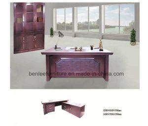 L Shape Modern Office Wood Furniture Director Desk (BL-2222)