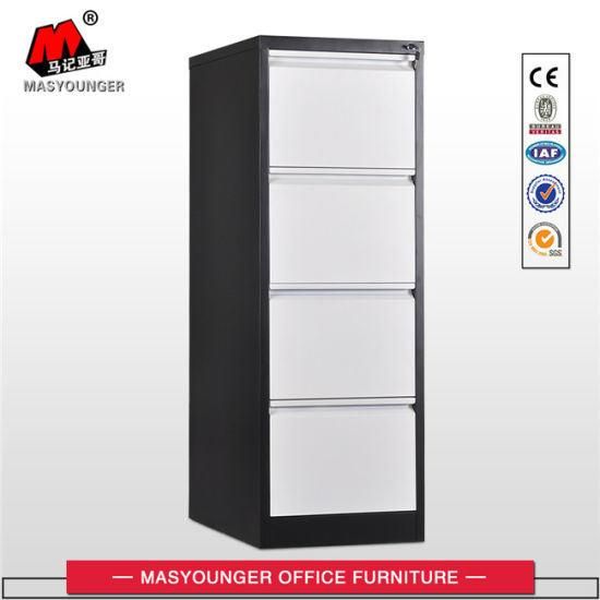 Office Furniture 4 Drawer Vertical Steel File Cabinet