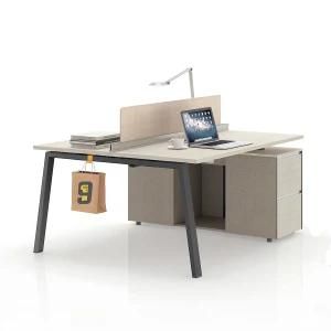 2020 Workstation Office Desk 2 Person Organizer Office Furniture Modern