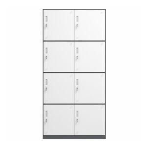 China Factory Supply Custom Size Connect Firmly Eight Door Wardrobe