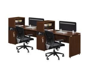 New Design 4 Seats Straight Height Desk Office Workstation Desk Furniture