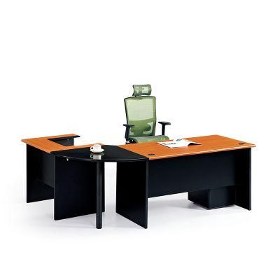 High End Design Office Manager Furniture L Shape Computer Desk