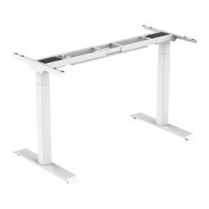 Home Furniture Dual Motor Square Leg Height Adjustable Desk