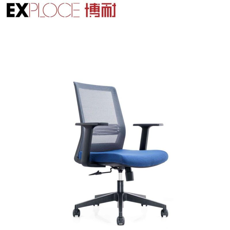 South East Asia Popular and Comfortable Office Furniture Task Swivel Ergonomic Mesh Cheap Price Amazon Shopify with Coat Hanger & Armrest Visit Guest Chair