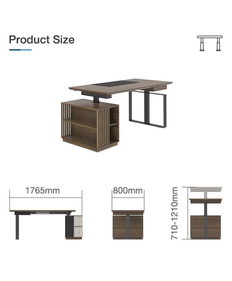 Carton Export Packed 32mm/S Max Speed Wooden Furniture Gewu-Series Standing Table