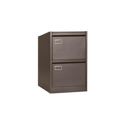Metal Small 2 Drawers Office Furniture Mini Filing Storage Cabinet