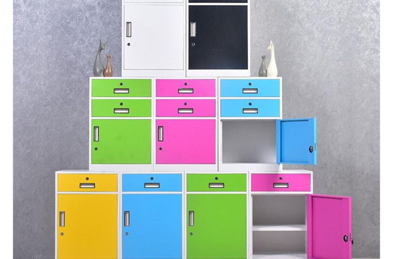 Colorful Office Furniture Officesteel Mobile Pedestal Filing Cabinet Metal Drawer