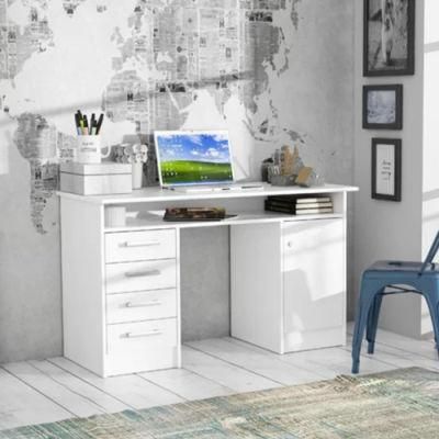Modern Latest Design Office Furniture Wooden Learning Computer Desk Wholesale