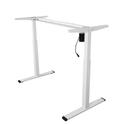 Single Standing Desk 2 Leg Height Adjustable Table
