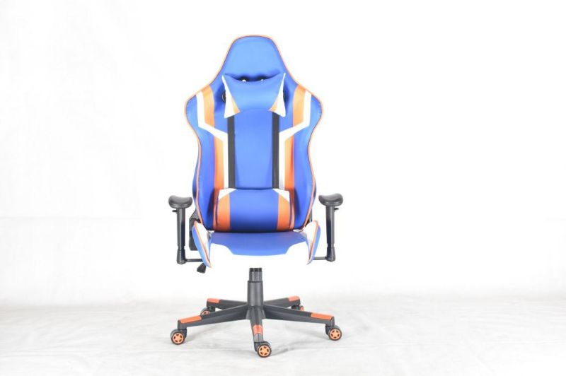 Gaming Chair Office Massage Racing Ergonomic Chair Leather Reclining Video Game Chair High Back Gamer Chair with Headrest