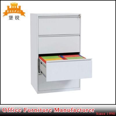Fas-003-4D Lateral 4 Drawer Office Home Furniture Metal Steel Large Storage Filing Cabinet