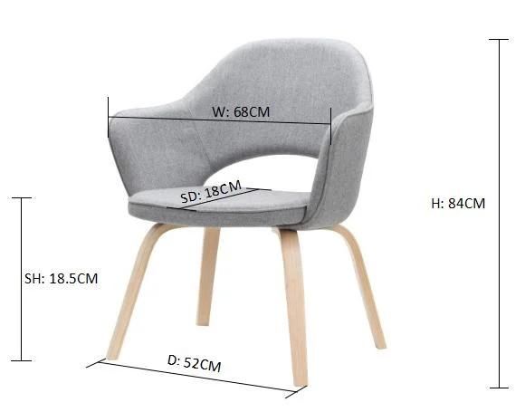 Fabric Seat Sofa Leisure Home Office Chair Lounge Chair