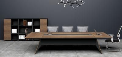 Fashionable Large Meeting School Office Wooden Conference Table for Boadroom