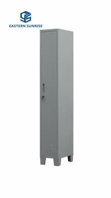 Modern Employee Changing Room 1 Single Door Cheap Steel Lockers