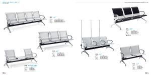 Popular Steel Waiting Chair High Quality Public Hospital Visitor Chair 3 Seater Airport Chair A61# in Stock