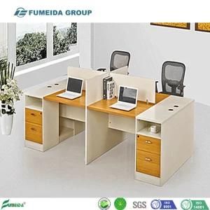 Commercial Modern Workstation Desk Modular Office Furniture with Open File Cabinet
