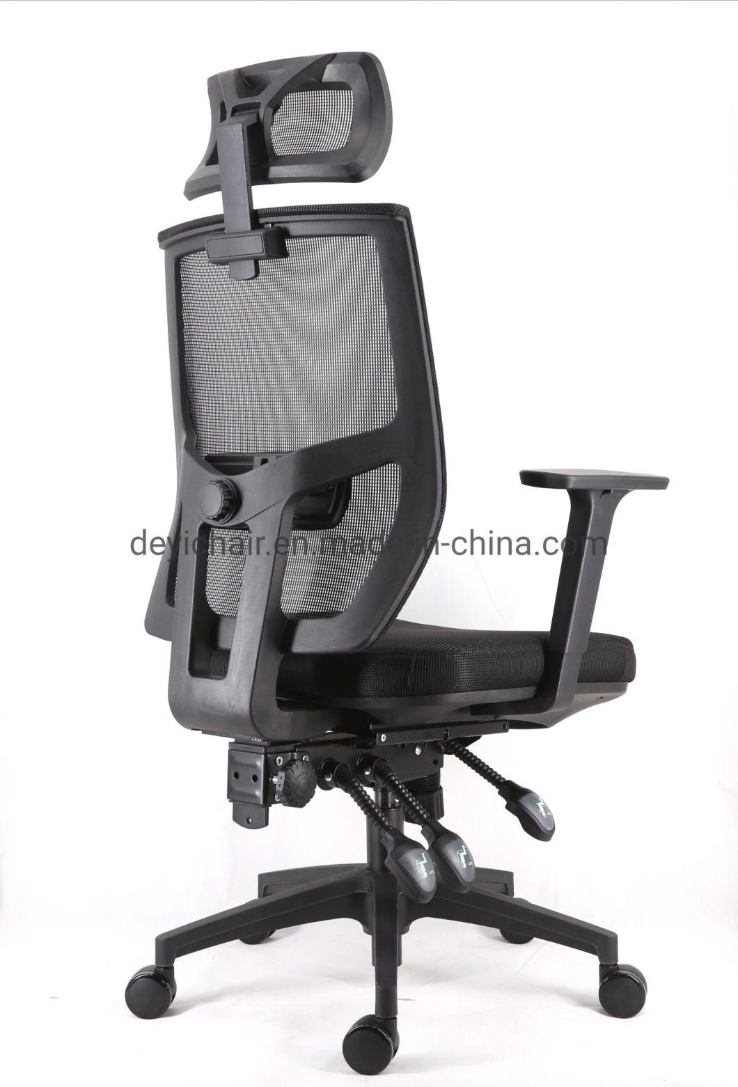 Armrest Optional with Lumbar Support Simple Function Seat up and Down Mechanism Nylon Base Manger Medium Backrest Office Chair