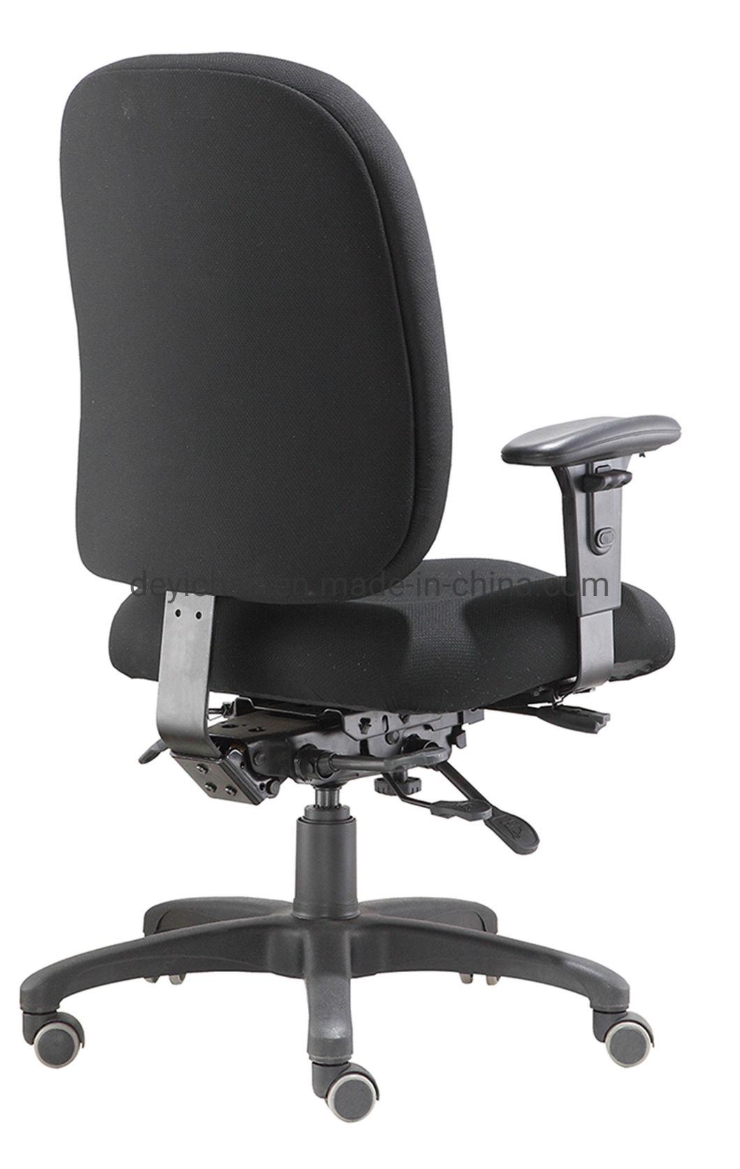 Functional Heavy Duty Machanism 350 Nylon Base Heavy Duty Black Color Fabric Big Office Chair