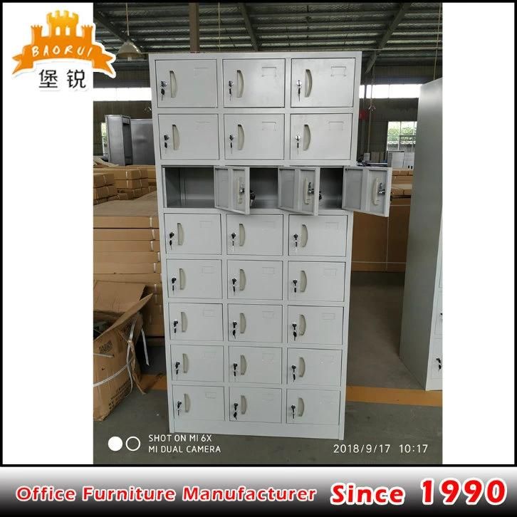 24 Door Metallic Storage Cabinet Metal Locker
