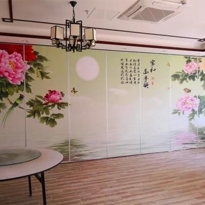 Banquet Hall Wooden Sliding Door Movable Sound Proof Partition Wall