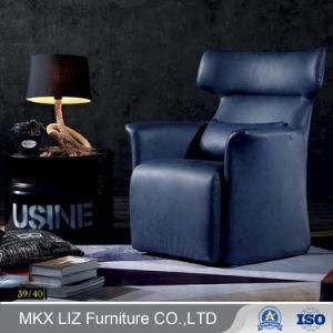 Classical Style High Quality Leather Lounge Leisure Sofa Chair (B036)