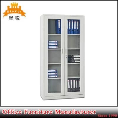 Cheap Metal Glass Door File Cupboard for Office