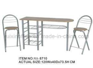 Wooden Dining Table with Chairs (RX-8710)