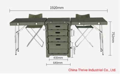 Roll out The Field Command Desk Command Folding Table