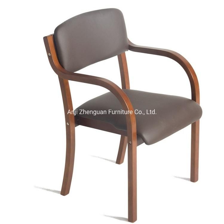 Dining Home Modern Furniture Reception Office Chair with Armrest (ZG16-060)