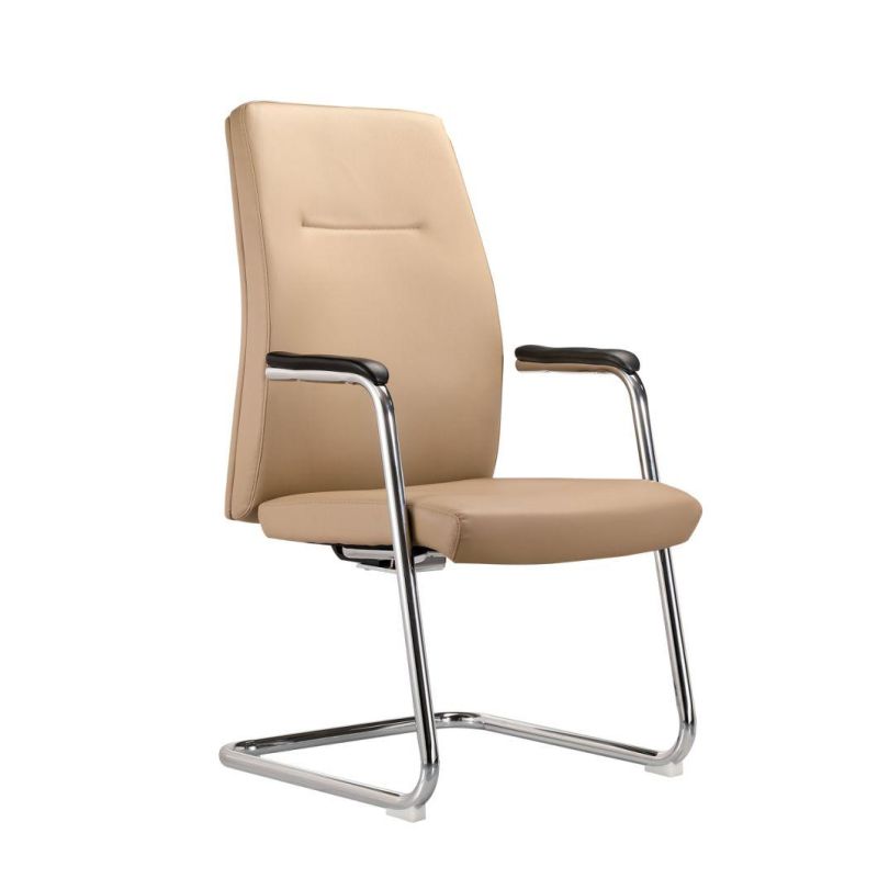 Adjustable Ergonomic Half Leather Manager Tilting Swivel Home Office Executive Office Chair