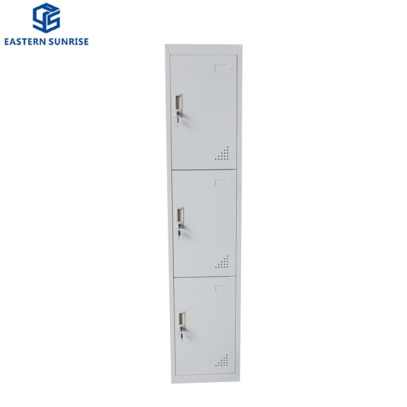 Tall Multi-Door Metal Storage Locker Cabinet
