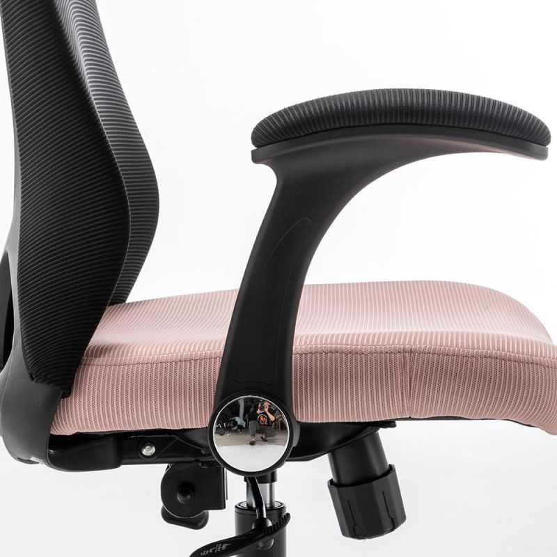 Huashi Adjustable Office Chair Comfortable Mesh Chair with Wheels