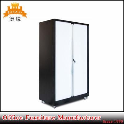 Europe Standard Steel File Storage Tambour Door Cabinet