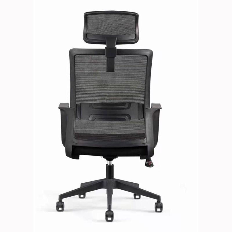 Lumbar Support High Quality Mesh Black Adjustable Headrest Home Office Staff Chair Executive Office Chair