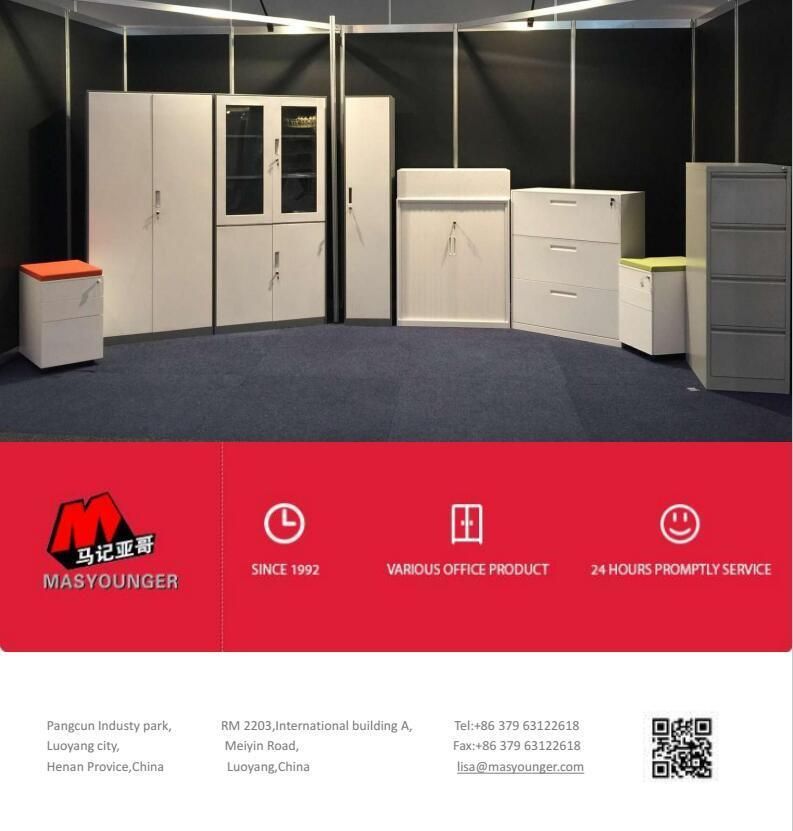 Promotional Mobile Metal Cabinet with Master Keys