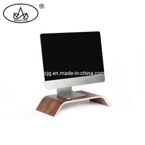Wooden Computer Monitor Holder Laptop Riser for Desk TV Stand