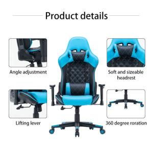 High Backrest PU Leather Gaming Chair Luxury Gaming Chair with Armrest Adjustable Swivel Gaming Chair
