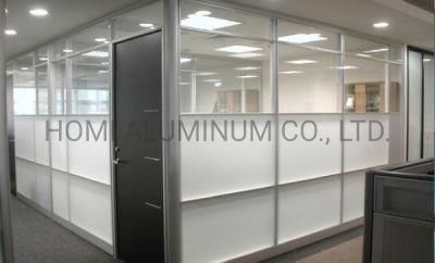 New Aluminium Alloy Aluminum Office Modular Furniture Glass Partition Walls Price Insect Louvers