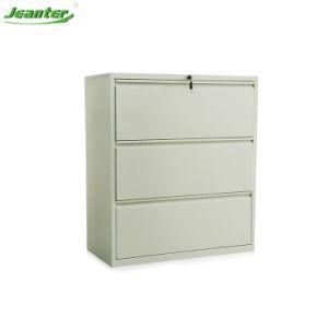 Anti-Tilt Cupboard Storage European 4 Drawer Steel Metal Flat Pack File Cabinet