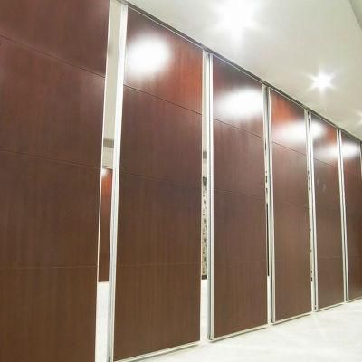 Mobile Wood Folding Sliding Modular Operable Soundproof Movable Partitions