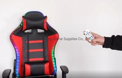 Anji Factory LED RGB Chair and Blueteeth Music Speaker Chair Gaming Chair Racing
