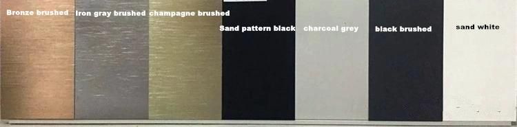 83 mm Thickness Aluminum Frame Fabric Panel Standard Dimensions Soundproof Office Partition