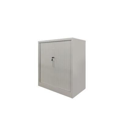Plastic Roller Shutter Door Steel Adjustable Shelves Tambour Filing Cabinet