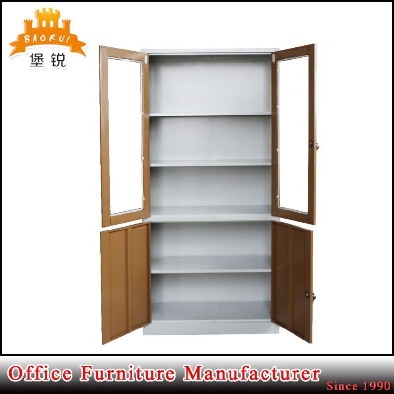 Fashion Metal Glass Door Storage Cabinet