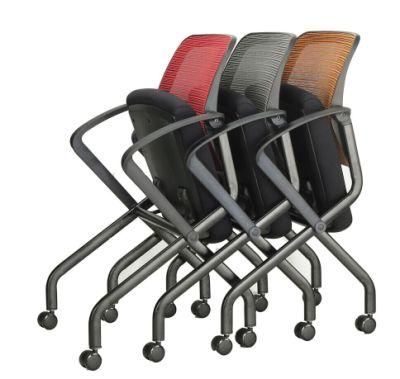 High Quality Office Furniture Collapsible Mesh Chair for Training