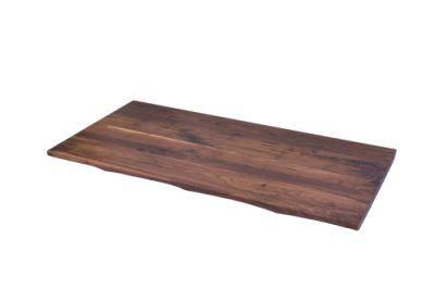 Solid Black Walnut Edge Glued Office Desk Top